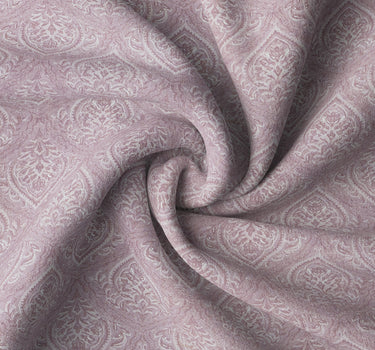 LABHAM Everyday 180TC 4Pc King Size Bedding Set - 100% Cotton, Super Soft with All Season Comfort (Paisley Motifs - Pink)