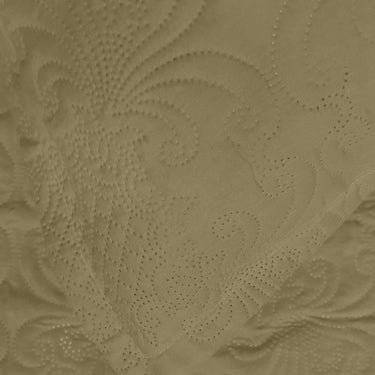 Sensation Quilted Bedcover cum AC comforter Set with 2 Pillow Covers.(Mocha)