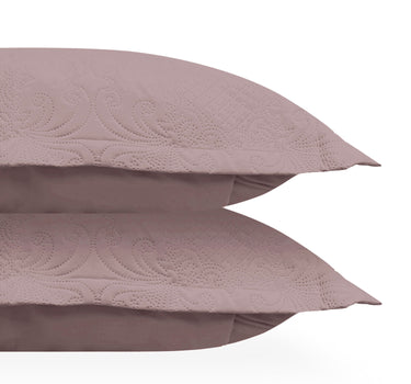 Sensation Quilted Bedcover cum AC comforter Set with 2 Pillow Covers.(Mocha)