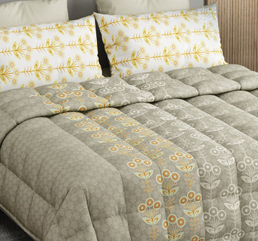 RANGRITI 180TC Pure Cotton King Size Comforter Bedding Set