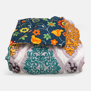 Crystal 140GSM Glance Cotton Double Bed Comforter