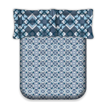 Celebrating India - 200TC Pure Cotton King Size Bedsheet (ETH13)