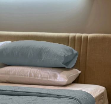 Sensation Quilted Bedcover cum AC comforter Set with 2 Pillow Covers.(Ash Grey)