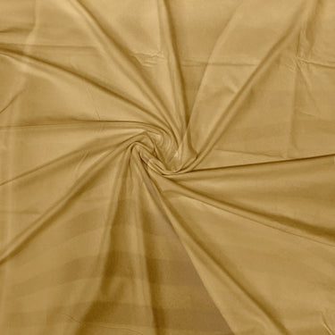 Simple Living - 210TC Satin Stripe Bedsheet Set(Lemon Yellow)