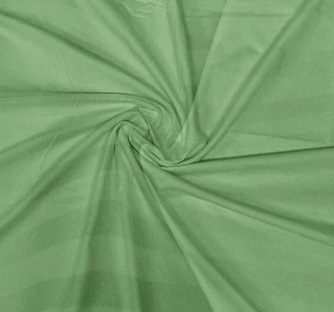 Simple Living - 210TC Satin Stripe Bedsheet Set(Pistachio)