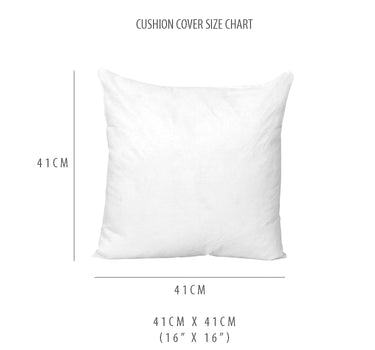Quilted Cushion Cover Set (2pc)(Mocha)