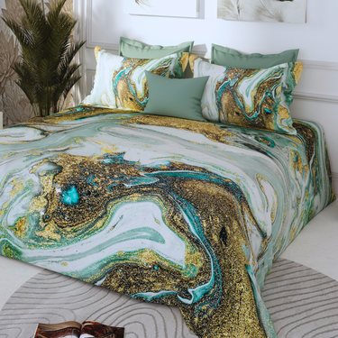 MARBLE - Tactile Silk | Luxurious Bedsheets Set