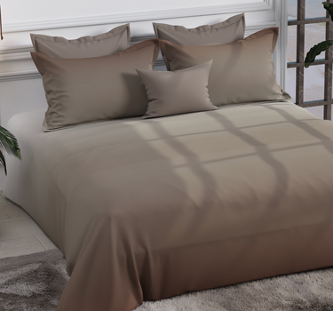 300TC Luxury Silk King Bedsheet Set - Shades
