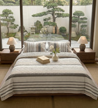 Egyptian Cotton King Bedcover With 2 Pillow Covers And Multipurpose Bag thumbnail 1
