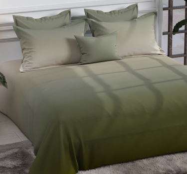 300TC Luxury Silk King Bedsheet Set - Shades