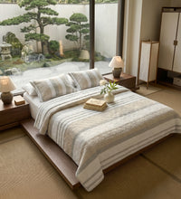Egyptian Cotton King Bedcover With 2 Pillow Covers And Multipurpose Bag thumbnail 2