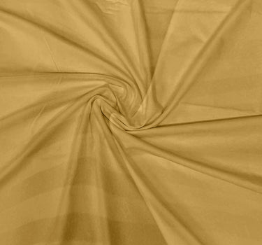 Simple Living - 210TC Satin Stripe Bedsheet Set(Golden)