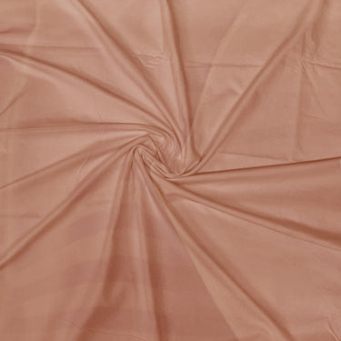 Simple Living - 210TC Satin Stripe Bedsheet Set(Peach)
