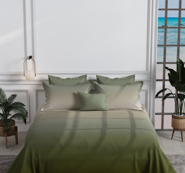 300TC Luxury Silk King Bedsheet Set - Shades