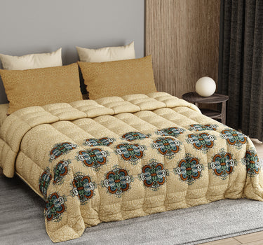 RANGRITI 180TC Pure Cotton King Size Comforter Bedding Set