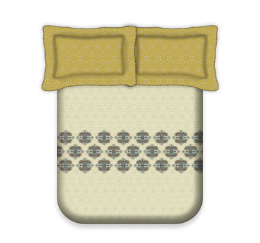 RANGRITI 180TC Pure Cotton King Size Comforter Bedding Set