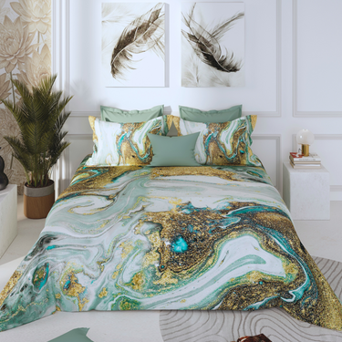 MARBLE - Tactile Silk | Luxurious Bedsheets Set