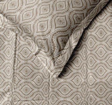 Kadambari 300TC Percale Cotton 7Pc Luxury Bedding Set