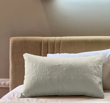 Sensation Quilted Bedcover cum AC comforter Set with 2 Pillow Covers.(Beige)