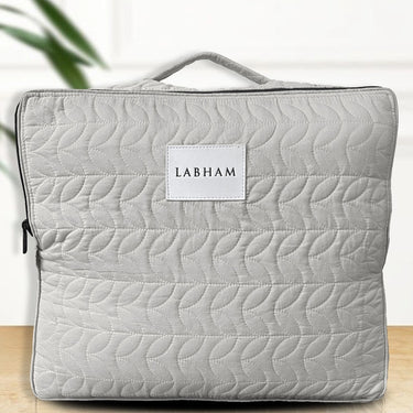Rangriti - King Size Reversible Bedcover Set (Silver & Grey)