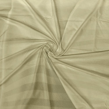 Simple Living - 210TC Satin Stripe Bedsheet Set(Lemon Light)