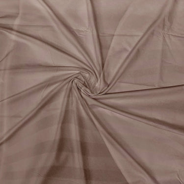 Simple Living - 210TC Satin Stripe Bedsheet Set(Copper)
