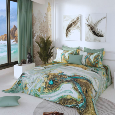 MARBLE - Tactile Silk | Luxurious Bedsheets Set