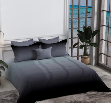 300TC Luxury Silk King Bedsheet Set - Shades