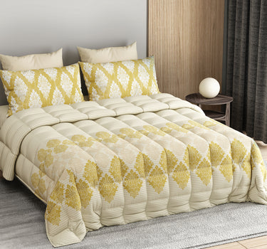 RANGRITI 180TC Pure Cotton King Size Comforter Bedding Set