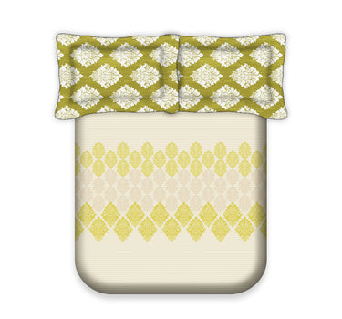 RANGRITI 180TC Pure Cotton King Size Comforter Bedding Set