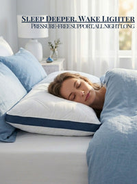 Nordic Pillow – Down-Proof Hypoallergenic Pillow with 1.5D Microfibre Fill | 46x71cm — view 3
