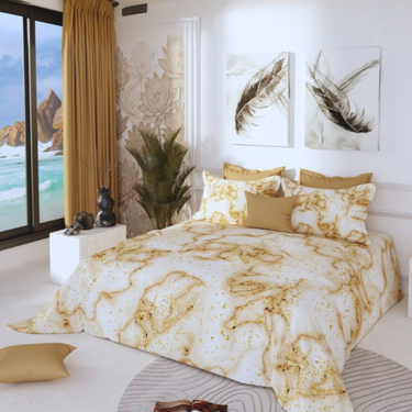 MARBLE - Tactile Silk | Luxurious Bedsheets Set