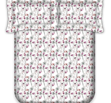 Feather Weave King Bedsheet Set – Super Soft, 140 GSM