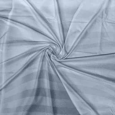 Simple Living - 210TC Satin Stripe Bedsheet Set(Sky Blue)