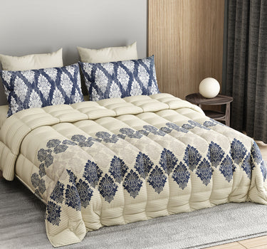 RANGRITI 180TC Pure Cotton King Size Comforter Bedding Set