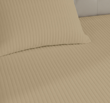 Heather Quilted Cotton Linen Bedcover cum AC Comforter Set with 2 Pillow Covers, King Size (Beige)