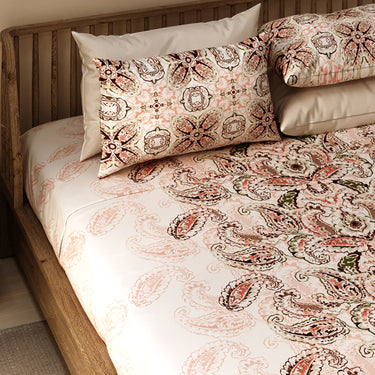 Celebrating India - 200TC Pure Cotton King Size Bedsheet (ETH05)
