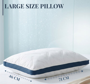 Nordic Pillow – Down-Proof Hypoallergenic Pillow with 1.5D Microfibre Fill | 46x71cm