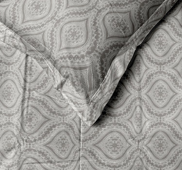 Kadambari 300TC Percale Cotton 7Pc Luxury Bedding Set