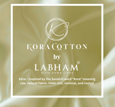 Kora Cotton Sustainable King Size Bedsheet