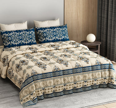 RANGRITI 180TC Pure Cotton King Size Comforter Bedding Set