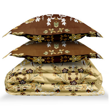 Celebrating India - 200TC Pure Cotton King Size Bedsheet (ETH06)