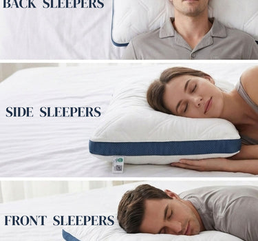 Nordic Pillow – Down-Proof Hypoallergenic Pillow with 1.5D Microfibre Fill | 46x71cm