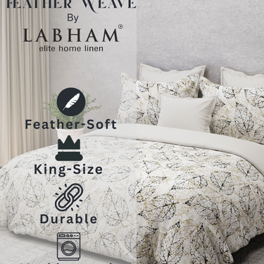 Feather Weave Bedlinen – Super Soft, 140 GSM