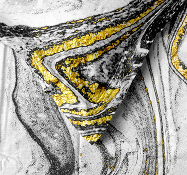 300TC Luxury Silk King Bedsheet Set - Marble