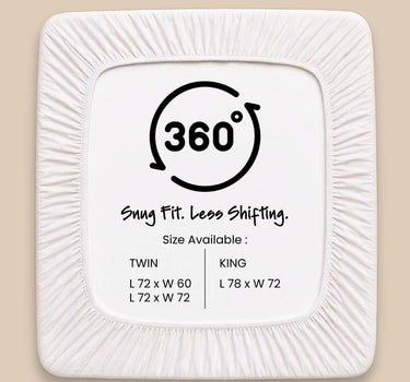 ISOLUS Mattress Protector – 100% Waterproof with 3-Layer Construction, Terry & TPU Protection, 10-Inch Deep Pocket, 360° Elastic Fitted Mattress Cover
