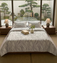 Egyptian Cotton King Bedcover With 2 Pillow Covers And Multipurpose Bag thumbnail 1