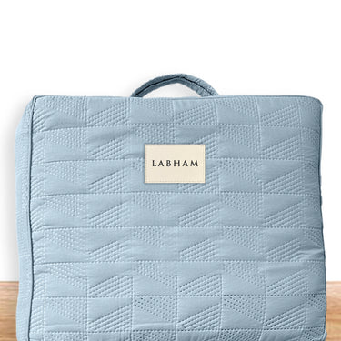 Everyday Ultrasonic Quilted Reversible Bedcover (Sky - Navy)