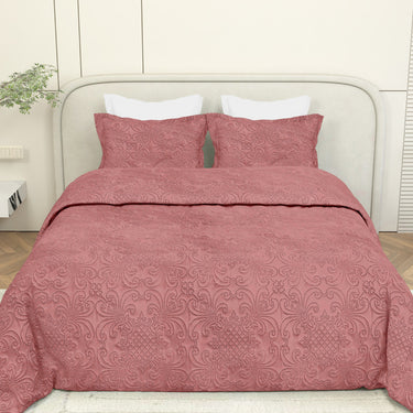 Sensation Quilted Bedcover cum AC comforter Set with 2 Pillow Covers.