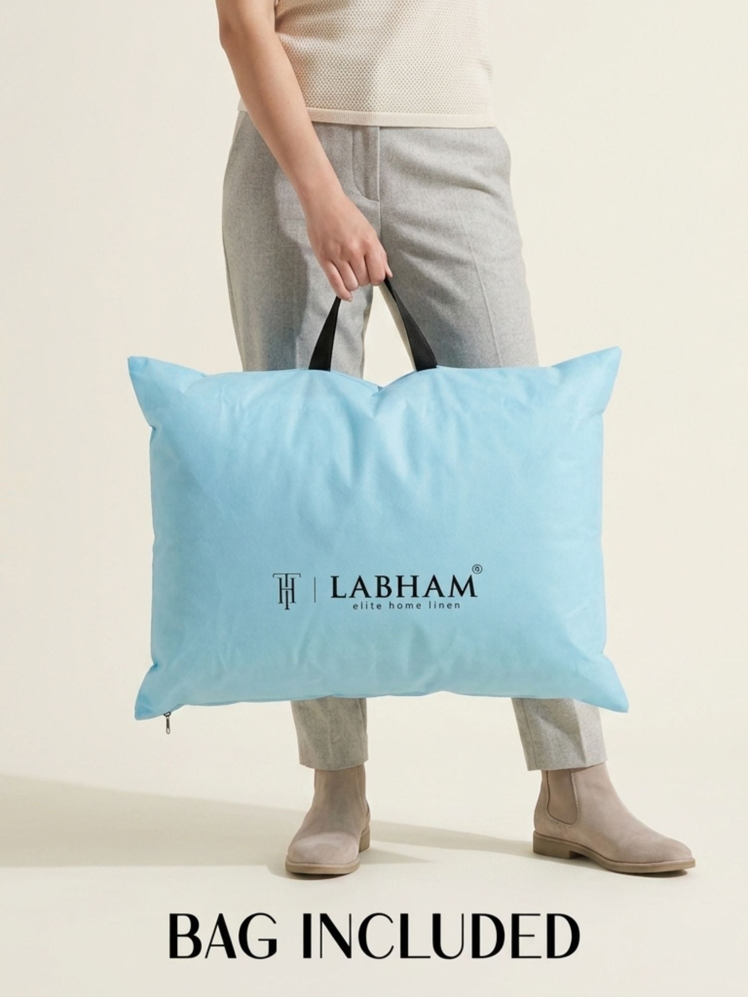 Nordic Pillow – Down-Proof Hypoallergenic Pillow with 1.5D Microfibre Fill | 46x71cm — view 8